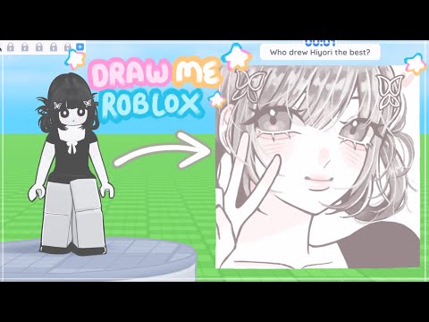 Drawing people’s avatars in DRAW ME pt.5 | ROBLOX | 