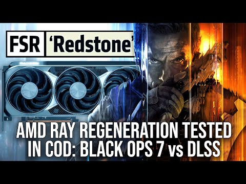 AMD FSR Redstone Ray Regeneration Tested vs DLSS Ray Reconstruction - Not Quite What We Expected