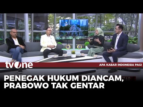 Penegak Hukum Diancam, Prabowo Tak Gentar | AKIP tvOne
