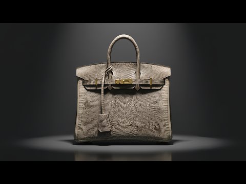 Luxury Bag Making: B25 from High-End Lizard Skin - Step by step in 4K + ASMR