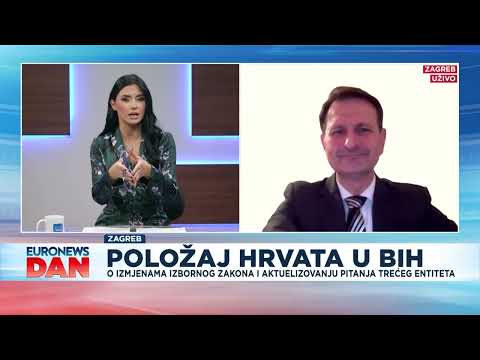 Kovač za Euronews: Hrvate u BiH može birati samo hrvatski glas