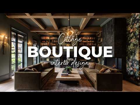 Cottage Boutique Interior Design: Elegant Spaces That Feel Warm, Luxurious, and Personal [4K]