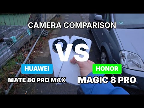 Huawei Mate 80 Pro Max vs Honor Magic 8 Pro – Camera Comparison 📸🔥