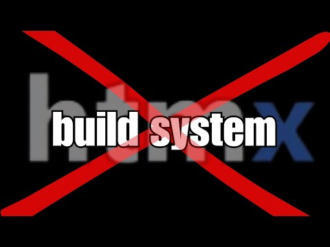 NO BUILD SYSTEM FOR HTMX???? | Prime Reacts