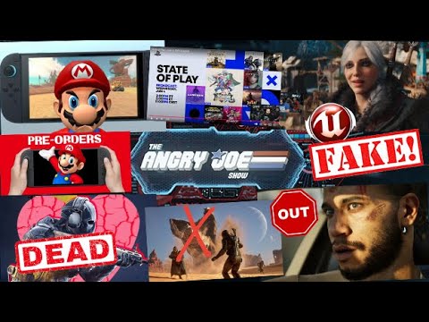AJS News - Switch 2 LAUNCH, Sony State of Play, Witcher 4 TECH DEMO, Dune Worm Gone, Mindseye CFO