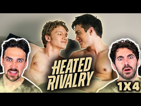 Straight guys watch *HEATED RIVALRY* EP 4 | We were NOT prepared for this