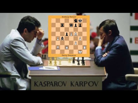 Garry Kasparov beats Anatoly Karpov after 102 moves | World Championship Match, 1990 #chess