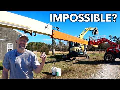 Rebuilding An 80 Foot Boom Lift Alone. Is It Possible? JLG 80HX