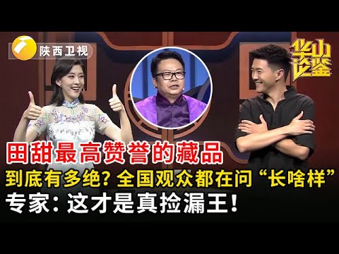 让田甜说出最高赞誉的藏品，到底有多绝？全国观众都在问 “长啥样”，专家：这才是真・捡漏王！【华山论鉴】