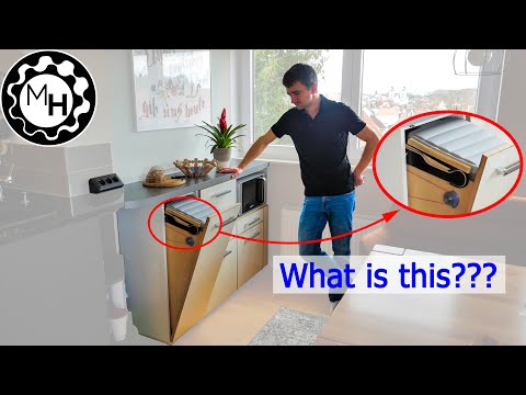 I Over-Engineered a Kitchen Cabinet with Special Features