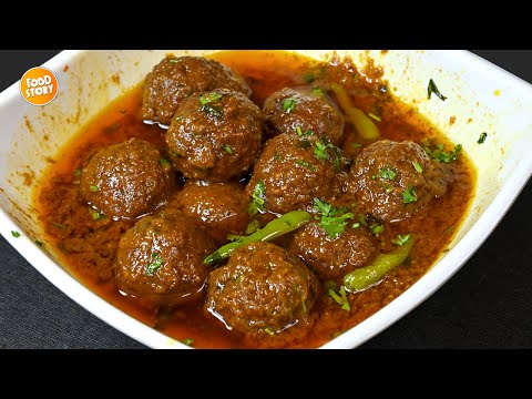 Kofta Gravy Recipe,Kofta Curry Recipe,Meat Balls Recipe,Bakra Eid Recipe by Samina Food Story