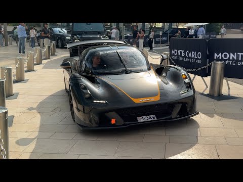 💎 RARE DELARA Hypercar Shocks Monaco! 😱 Only One in the World!