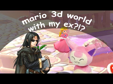 mario 3d world with my EX BOYFRIEND HAYATO SENSEI?!?!?!?!?!?!?!