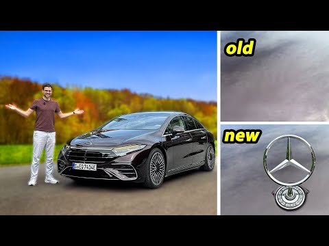 A proper electric S-Class now? New Mercedes EQS update driving REVIEW