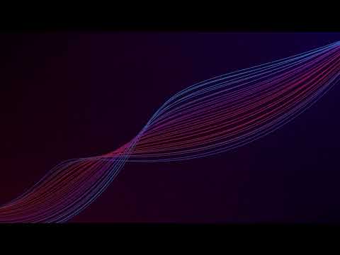 2 Hours 4K Abstract neon gradient fibers flowing smoothly I Screensaver for Meditation