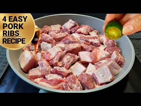 4 Mouthwatering PORK RIBS Recipe To Impress Your Guests!😲 Pork Ribs Recipe With a Twist!