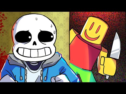 If SANS played ROBLOX HORROR GAMES (Animation)