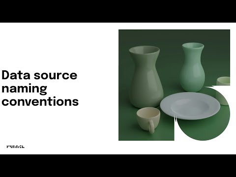 Data source naming conventions