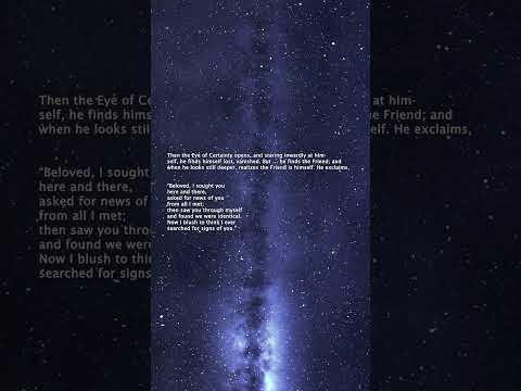 A Sufi Poem on Transcendent Unity