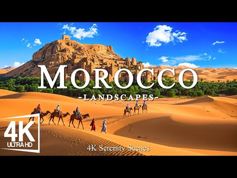 Morocco 4K - From Sahara Dunes to Blue Streets of Chefchaouen - Explore the Magic of North Africa