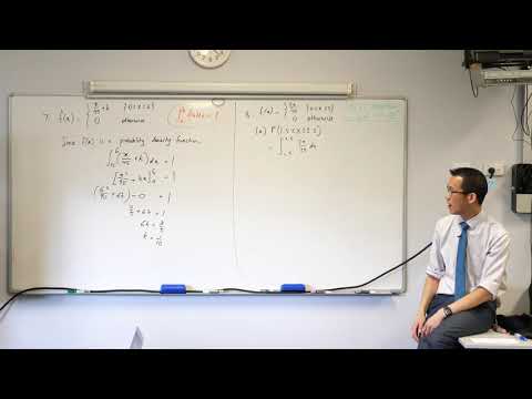 Probability Density Functions (3 of 7: Unknowns in the function)