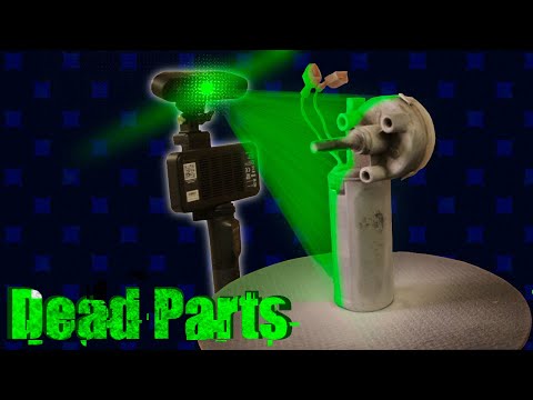 3d scanner bringing dead parts to life. Ferret Pro from Creality