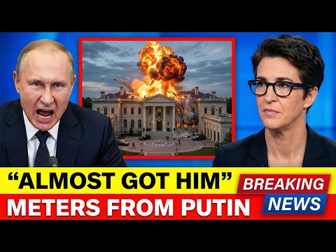 They Almost GOT HIM — Ukraine Strikes Meters from Putin's Private Palace | Rachel Maddow