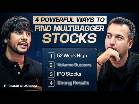 Learn 4 Ways to Find Powerful Multibagger Stocks! | Ft.Soumya Malani | MastersInOne - EP 55