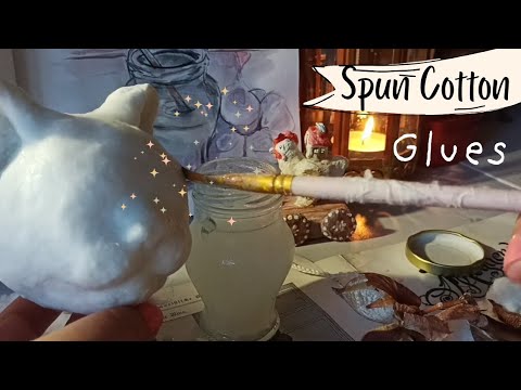 Glues for Spun Cotton Creations 🍄 Natural & PVA Glue Guide