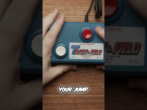 Worst Controller Ever? Atari Track & Field's Awful Design! #shorts