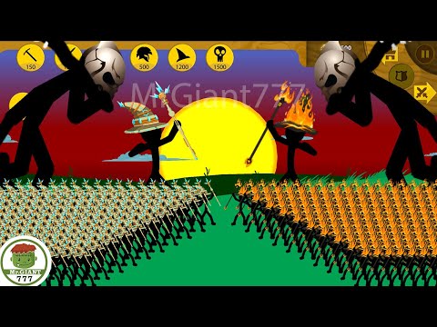 THE STRONGEST VOLTAIC MAGIKILL VS PYROBLAZE MAGIKILL, FINAL BOSS | Stick War Legacy Mod | MrGiant777