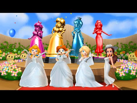 【マリオパーティ9】かちぬきバトル 4人のプリンセスが全員勝利