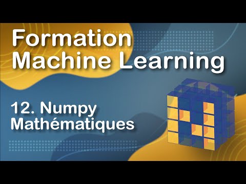 PYTHON NUMPY STATISTIQUES et MATHÉMATIQUES (12/30)