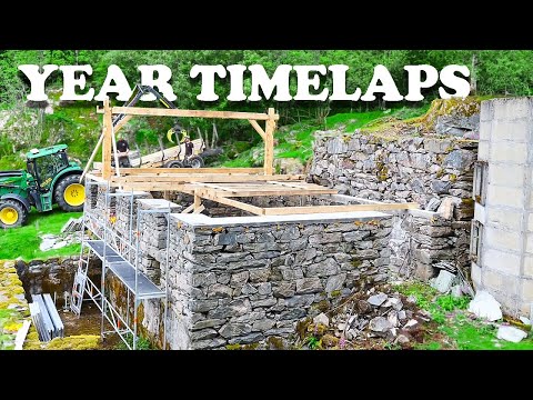One Year Renovation an Abandoned Norwegian Farm