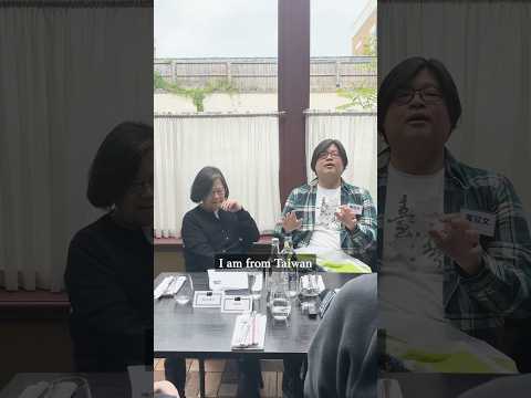 蔡英文在英國🇬🇧蔡英文：台灣人夠勇敢，在越困難的環境，我們越能凝聚力量往前走