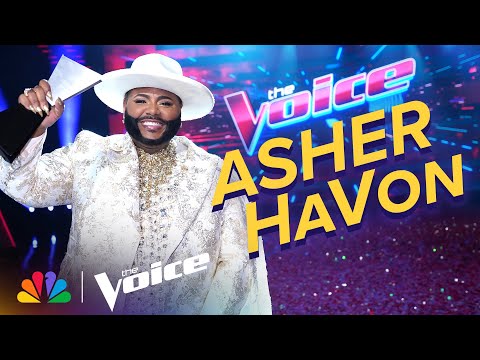 The Best Performances from Season 25 Winner Asher HaVon | The Voice | NBC
