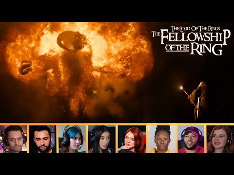 Reactors Reacting to "YOU SHALL NOT PASS" | The Lord of the Rings The Fellowship of the Ring (2001)