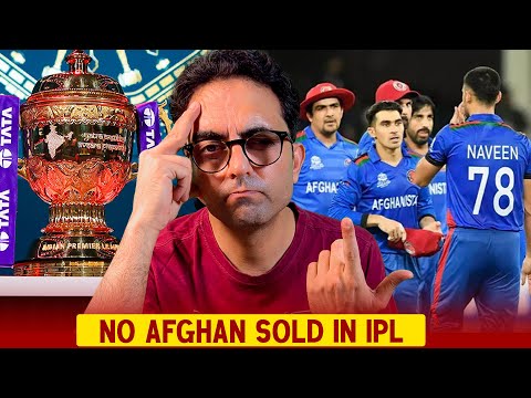 Afghanistan Players Largely Unsold in IPL Auction !!