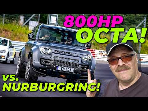 TUNED 800HP Defender OCTA attacks the NORDSCHLEIFE