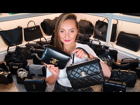 Clearing Out & Selling My Black Designer Bag Collection