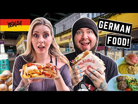 We tried the most ICONIC FOODS & DRINKS of BERLIN, GERMANY! 🇩🇪 - (German FOOD TOUR)