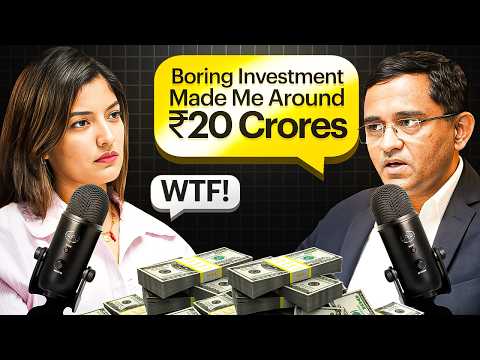 ⁠How This 9-to-5 Employee Built ₹20 Crores Net Worth!