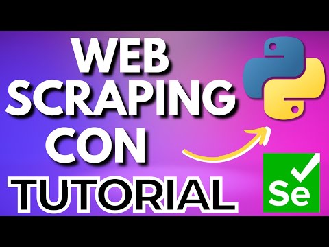 TUTORIAL de WEB SCRAPING con PYTHON y SELENIUM