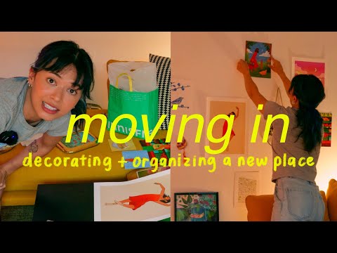 Moving in: Decorating, organizing, & thrifting for my new apartment 🏠
