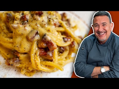 Spaghetti Carbonara with NO CREAM | Feat. Chef Joel Ott