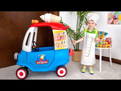 Searching for Healthy Food! 🥦🍦 Five Kids, Alex & Dad’s Supermarket Quest