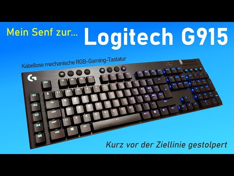 Logitech G915 - Kabellose mechanische RGB-Gaming-Tastatur | Kurz vor der Ziellinie gestolpert