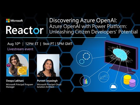 Azure OpenAI with Power Platform: Unleashing Citizen Developers' Potential
