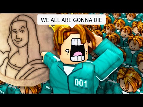 Roblox Squid game but there are only Bacons - Bacon gang origins