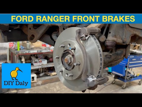 2016 Ford Ranger front brake discs and pads replacement